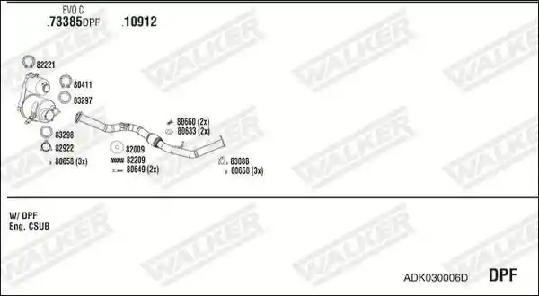 WALKER ADK030006D