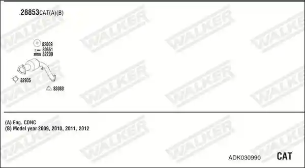 WALKER ADK030990