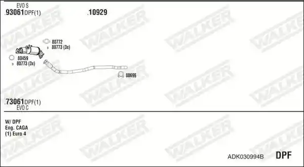 WALKER ADK030994B