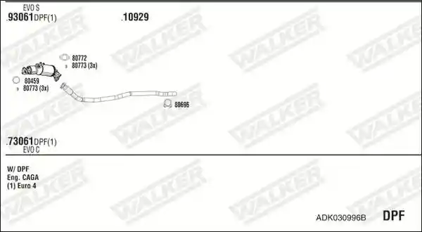 WALKER ADK030996B