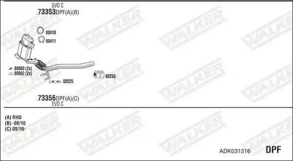 WALKER ADK031316