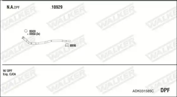 WALKER ADK031585C