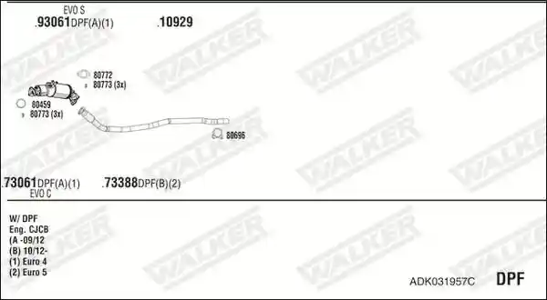 WALKER ADK031957C