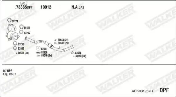 WALKER ADK031957D