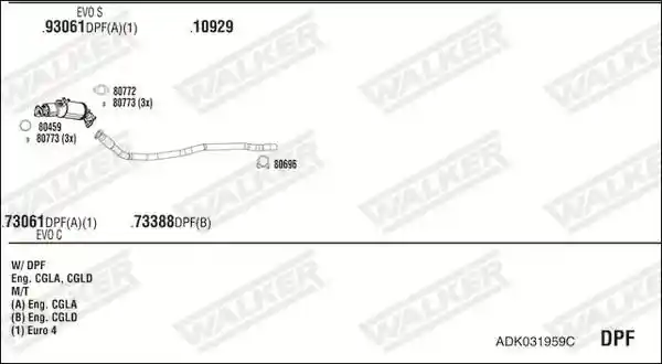 WALKER ADK031959C