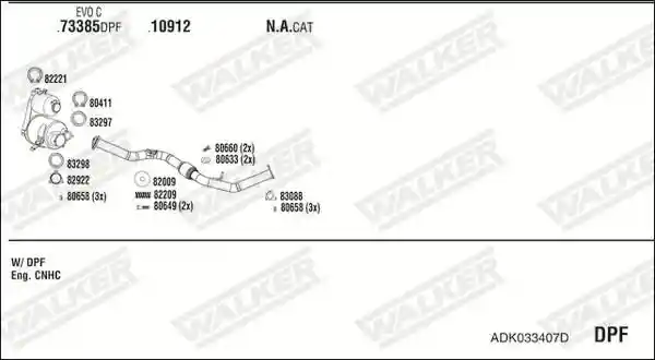 WALKER ADK033407D