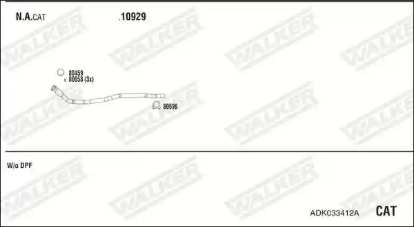 WALKER ADK033412A