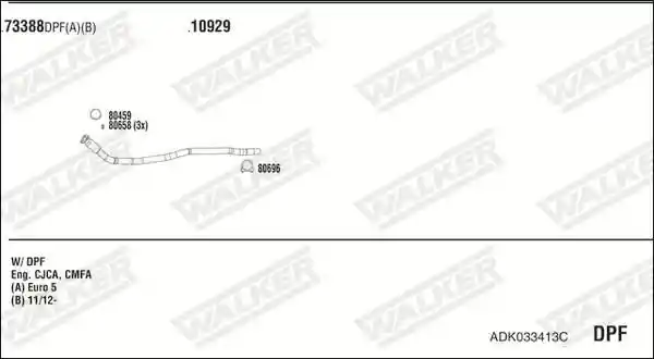 WALKER ADK033413C
