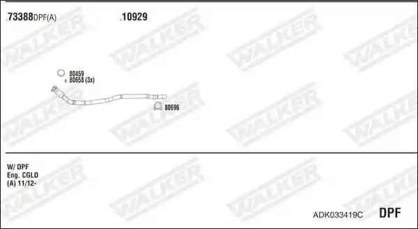 WALKER ADK033419C