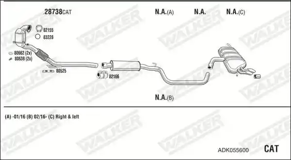 WALKER ADK055600