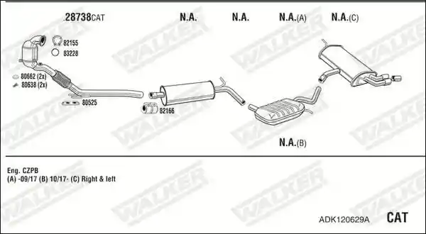 WALKER ADK120629A