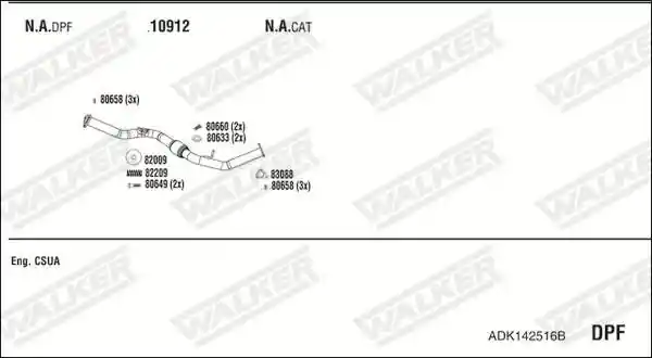 WALKER ADK142516B
