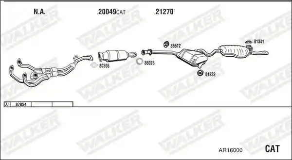 WALKER AR16000