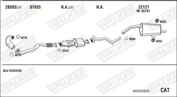 WALKER ARH22625