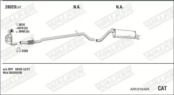 WALKER ARH31646A