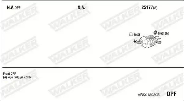 WALKER ARK018930B WALKER ARK018930B