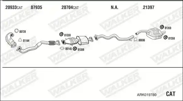 WALKER ARK019780