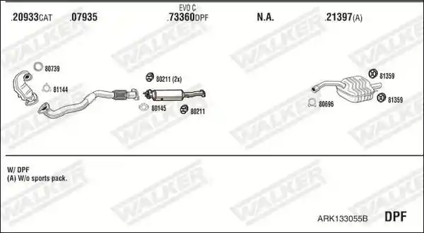 WALKER ARK133055B
