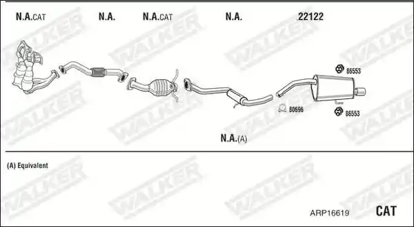 WALKER ARP16619
