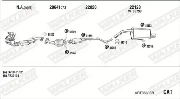 WALKER ART08808B