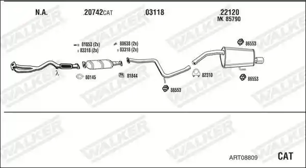 WALKER ART08809