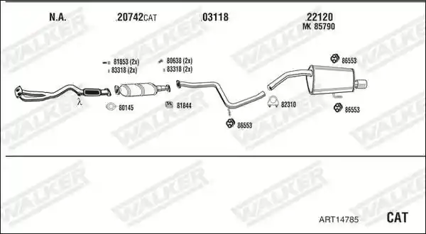 WALKER ART14785