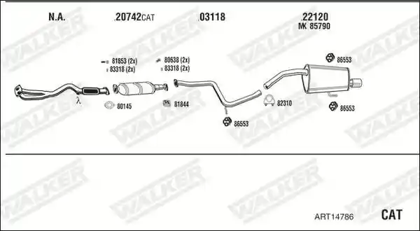 WALKER ART14786