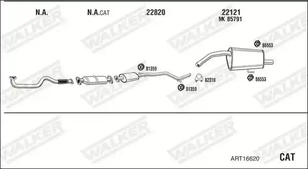 WALKER ART16620