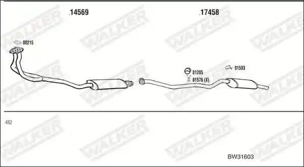 WALKER BW31603