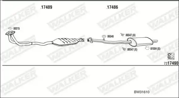 WALKER BW31610