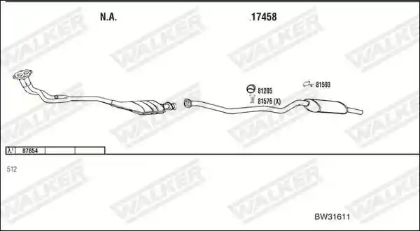 WALKER BW31611