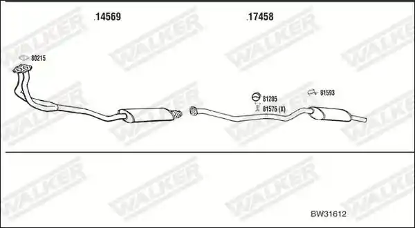 WALKER BW31612