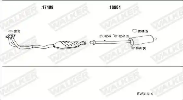 WALKER BW31614