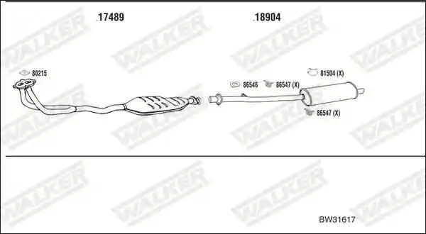 WALKER BW31617