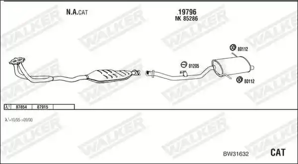 WALKER BW31632