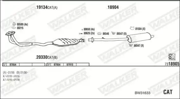 WALKER BW31633