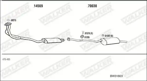 WALKER BW31803