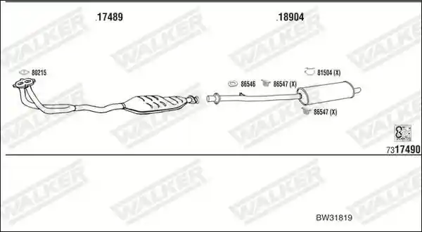 WALKER BW31819