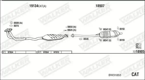 WALKER BW31853