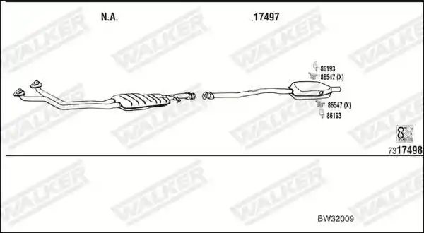 WALKER BW32009