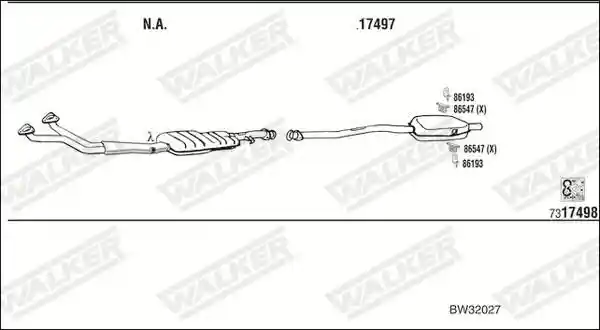 WALKER BW32027