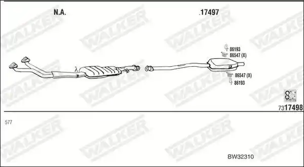 WALKER BW32310