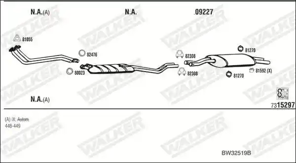 WALKER BW32519B