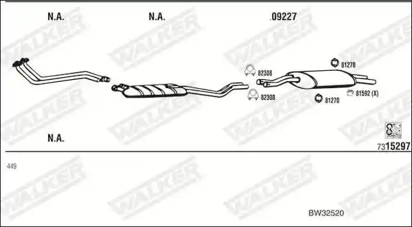 WALKER BW32520