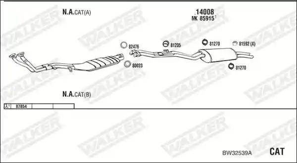 WALKER BW32539A