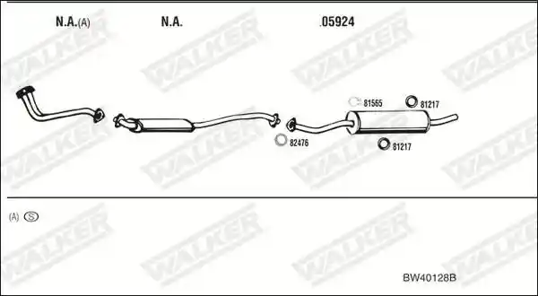 WALKER BW40128B