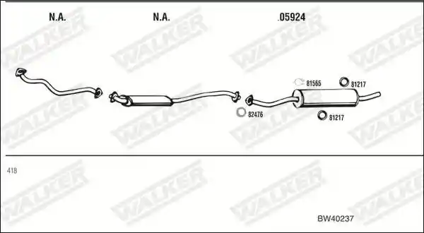WALKER BW40237