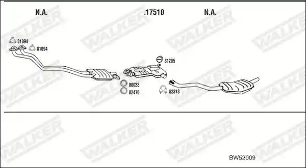 WALKER BW52009