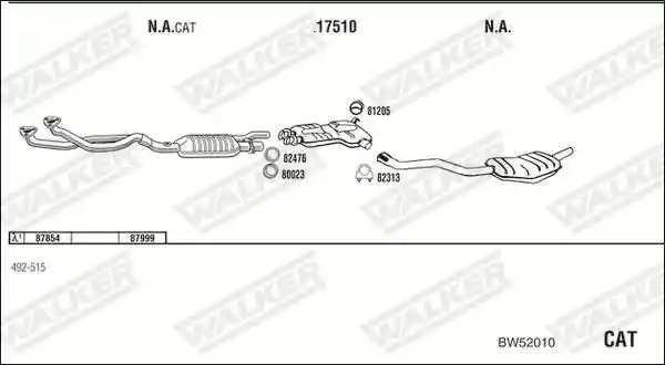 WALKER BW52010