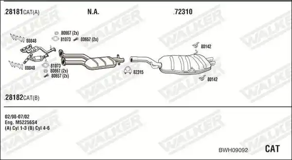 WALKER BWH09092